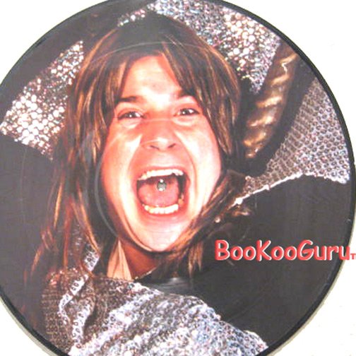 Ozzy Osbourne Picture Disc - E.P.- 33 RPM - Black Sabbath - Family - Randy Rhoads - BooKooGuru