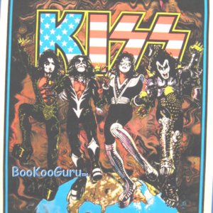 KISS Destroyer - Blacklight Poster - Ace Frehley - Gene Simmons - Paul Stanley - BooKooGuru!