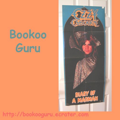 Ozzy Osbourne - Diary of a Madman - Original Promo Poster - 1981, Jet Records, BooKooGuru