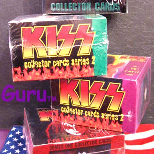 KISS Collector Cards - Series Two - Paul Stanley - Sealed Box !