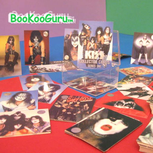 KISS Collector Cards - Silver Foil - Series one - Peter Criss - Paul Stanley