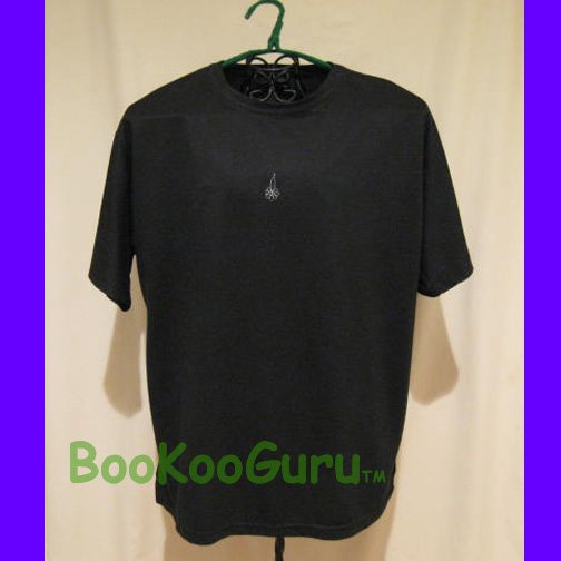 Saddle Collection Brand Black T-shirt, Only $2! Very Unique Embroidery Design, Stylish, BooKooGuru