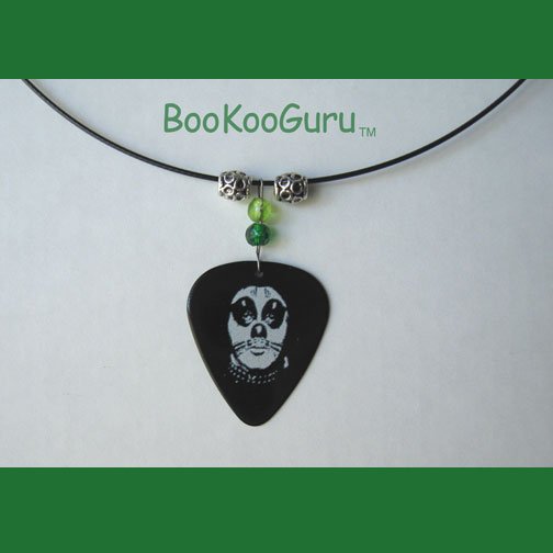 KISS Peter Criss Guitar Pick Necklace, Original Design, Texas Artisan Crafted
