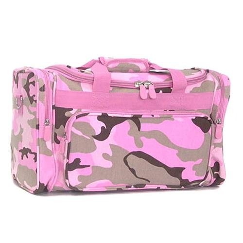 Pink Camoflage Duffle Bag