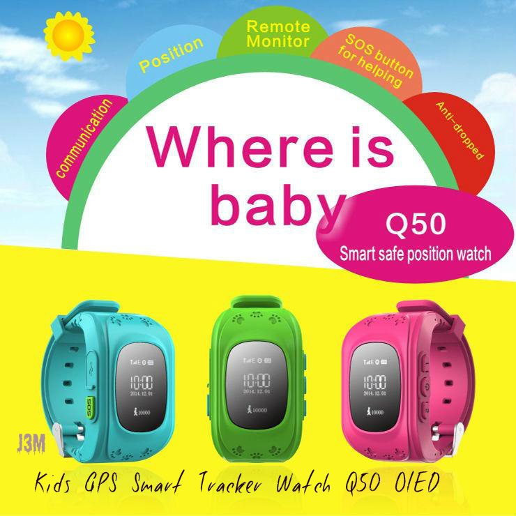 Kids GPS Tracker Smart Watch