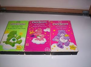 Care Bears VHS lot of 3
