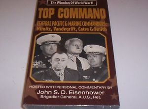 The Winning of World War II - Top Command - Pacific Commanders UNOPENED VHS
