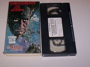 The Terror Boris Karloff & Jack Nicholson VHS Classic Campy Horror Roger Corman