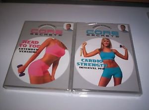 Gunnar Peterson Core Secrets: Head to Toe & Cardio (2005 DVD) NEW, UNOPENED