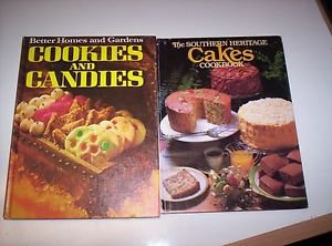 Lot of 2 Cookbooks, CAKES, CANDIES and COOKIES HOLIDAY FAVORITES AND MORE