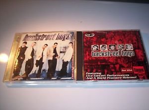 Lot of 2 CDs Backstreet Boys for the Fans (2000) & Backstreet Boys (1995)