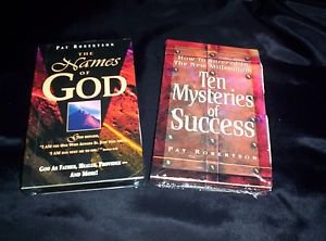 Pat Robertson, Lot of Two cassette tape albums, still sealed