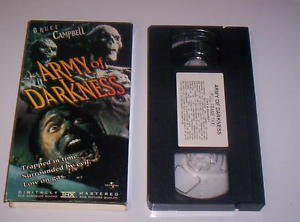 Evil Dead 3 Army of Darkness Bruce Campbell Horror THX VHS 1992 Vintage