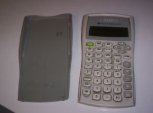 TI-30XIIB Scientific Calculator--WORKS GREAT Super condition Batteries included