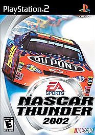 NASCAR Thunder 2002 (Sony PlayStation 2, 2001) PS2 Fast Shipping!