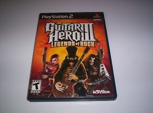 ***GUITAR HERO III 3: LEGEND OF ROCK PS2 PLAYSTATION 2 COMPLETE***