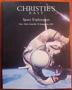 SPACE EXPLORATION 1999 CHRISTIE'S AUCTION CATALOG VG