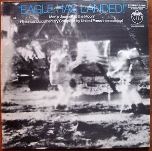 Eagle Has Landed OR BEST OFFER (Man's Journey To The Moon) 2 LP records VG/EX