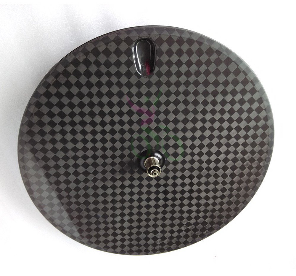 700c carbon disc wheel clincher light carbon 18k road/track rear wheel in stock