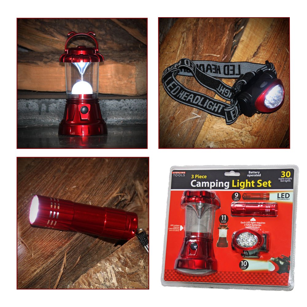 3 Piece Camping Light Set