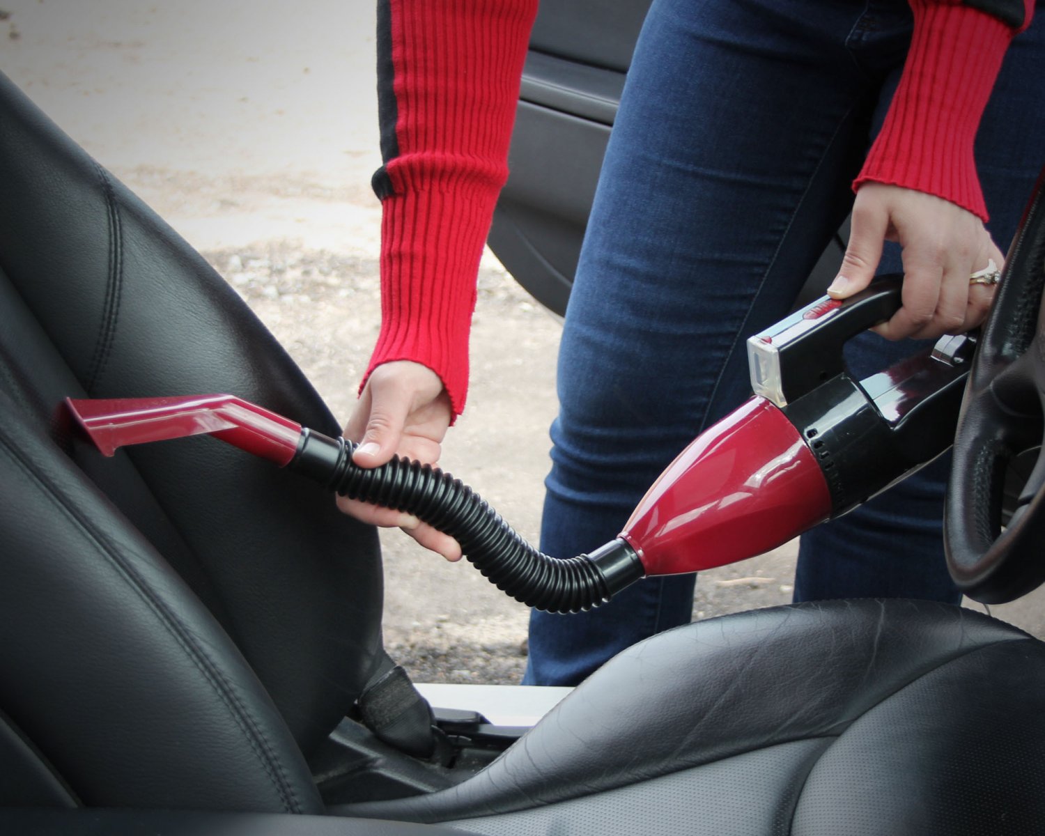 Auto Power Vacuum Cleaner , Work Light
