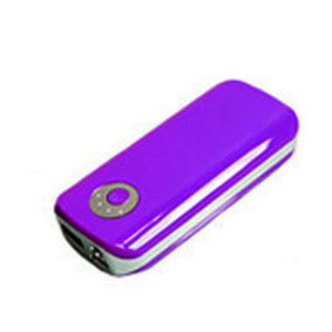 Purple Portable Power Bank