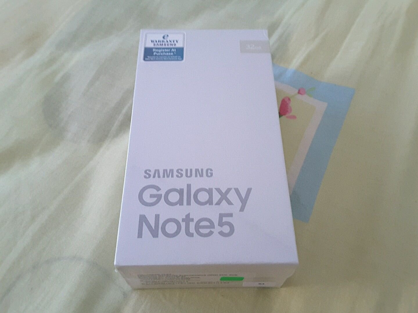 Samsung Galaxy Note 5 SM-N9208 Dual SIM 32GB 5.7-Inch 4G LTE Unlocked GOLD