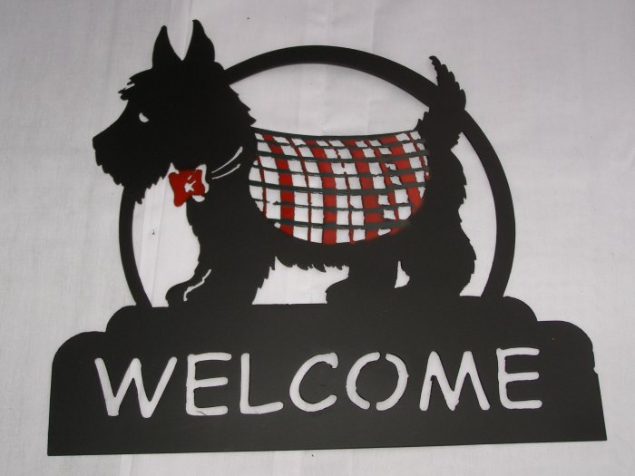 Scotty welcome sign