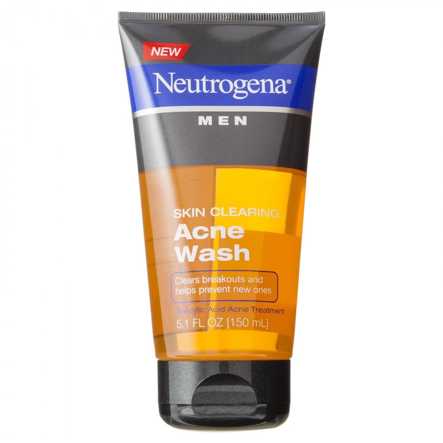 Neutrogena® Men Skin Clearing Acne Wash 5.1 Fl Oz NEW