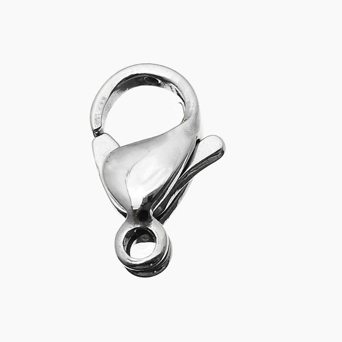 10 Pcs - 10 mm Stainless Clasp