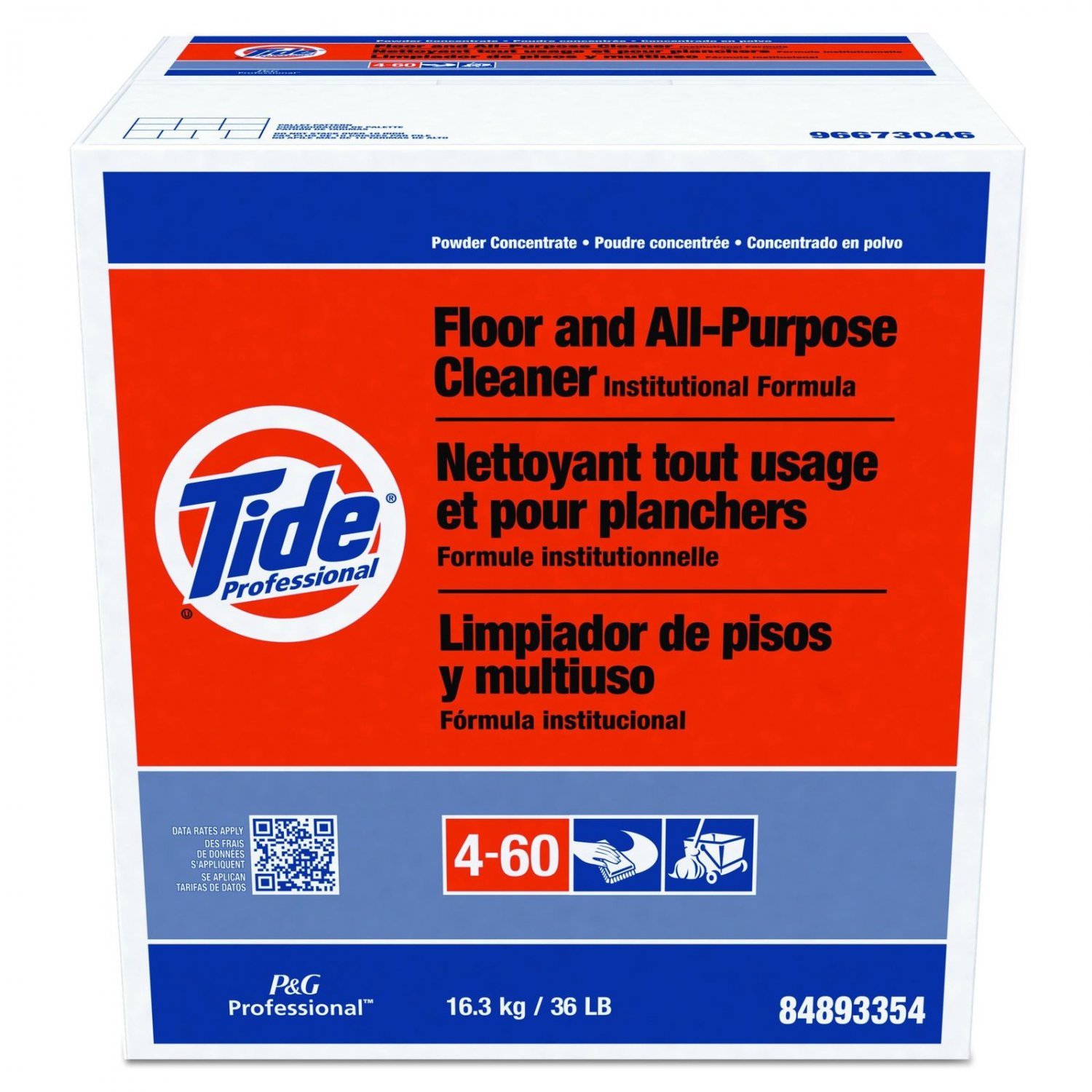 Tide Professional Floor And All Purpose Cleaner Lb Box