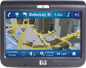 HP iPAQ 310 4.3" Auto Car GPS Navigation Bluetooth