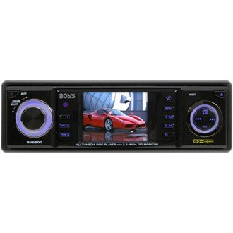 Boss BV6850T Mobile DVD/MP3/CD Receiver with 2.5" TFT Full Color Monitor With TV Tuner