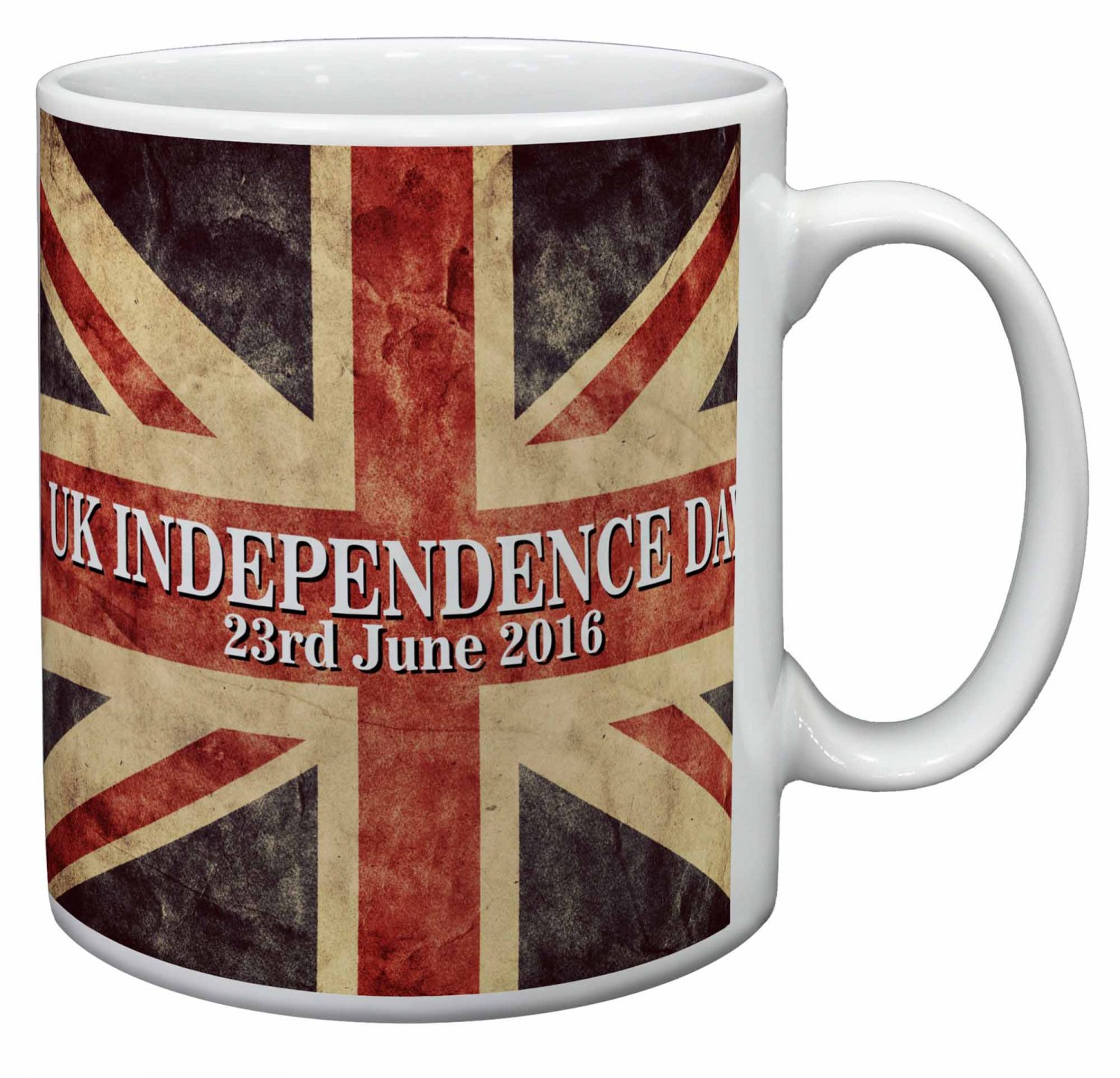Brexit, British Flag Independence Day 2016 Coffee/Tea Mug Christmas Stocking Filler