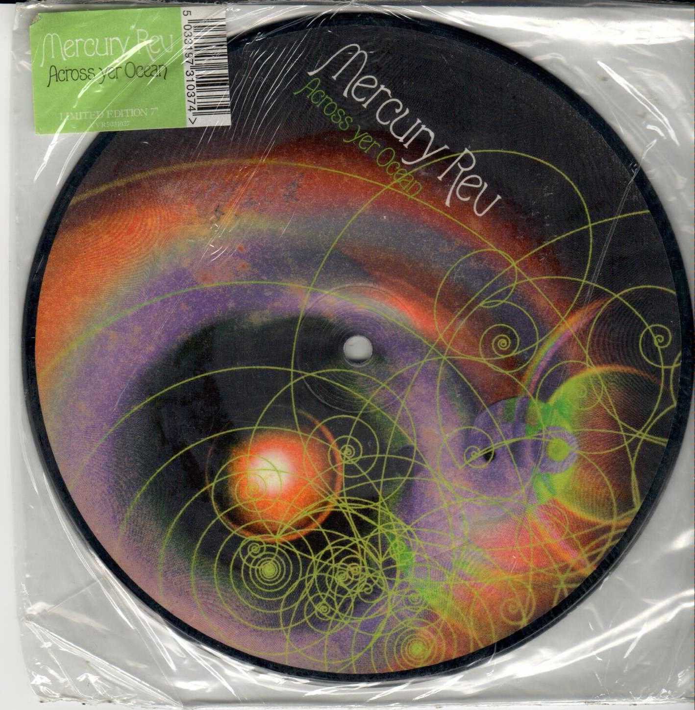 MERCURY REV Across Yer Ocean 2005 UK 2 Track PICTURE DISC 7" Vinyl Single Import