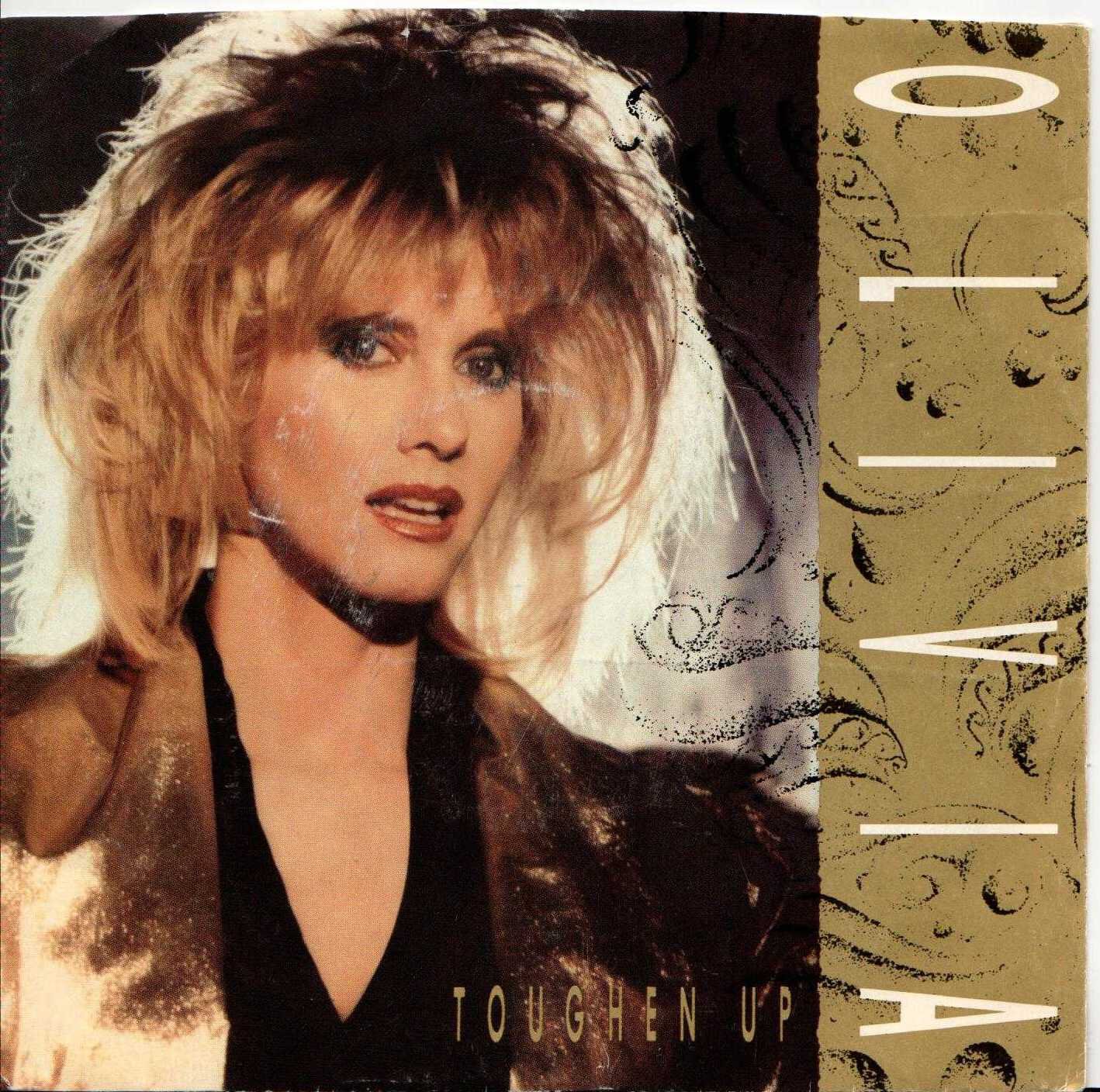 OLIVIA NEWTON JOHN Toughen Up 1985 US 2 Track Promotional 7" Vinyl Single