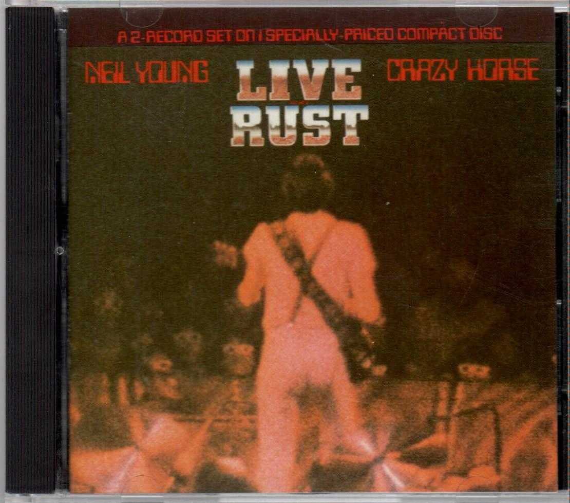 NEIL YOUNG & CRAZY HORSE Live Rust 1979 US 16 Track CD Album