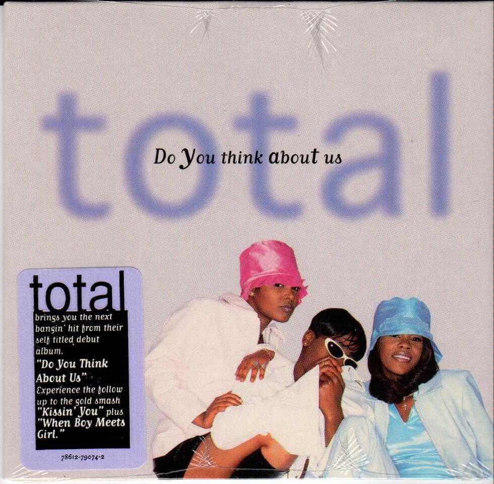 TOTAL Do You Think About Us 1996 US 2 Track CD Single
