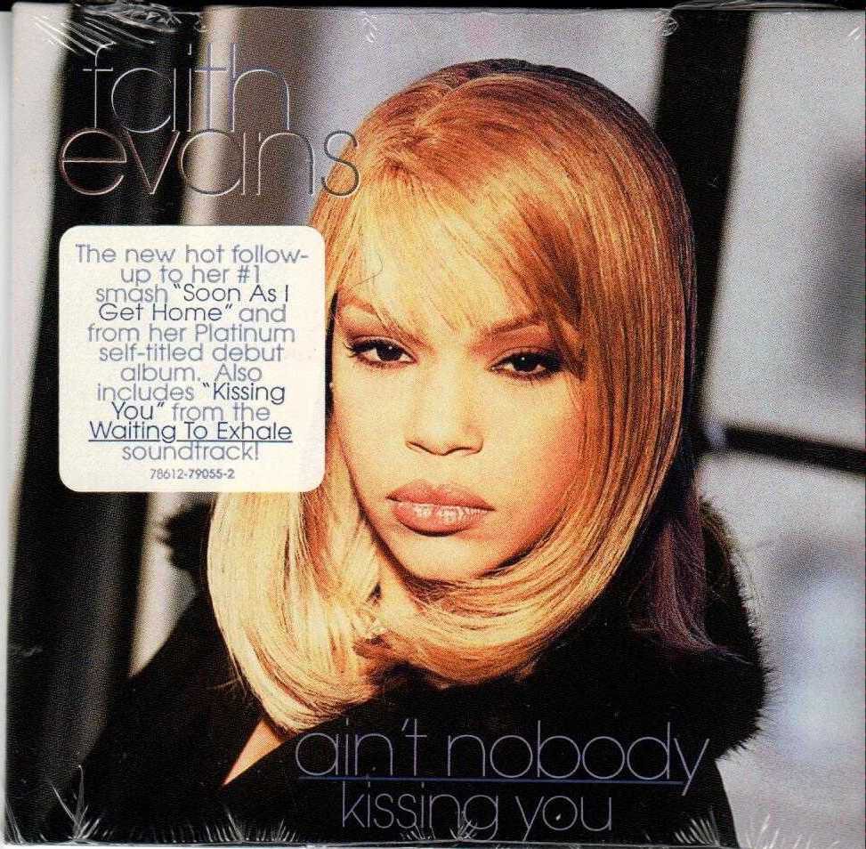 FAITH EVANS Ain't Nobody And Kissing You 1996 US 2 Track CD Single