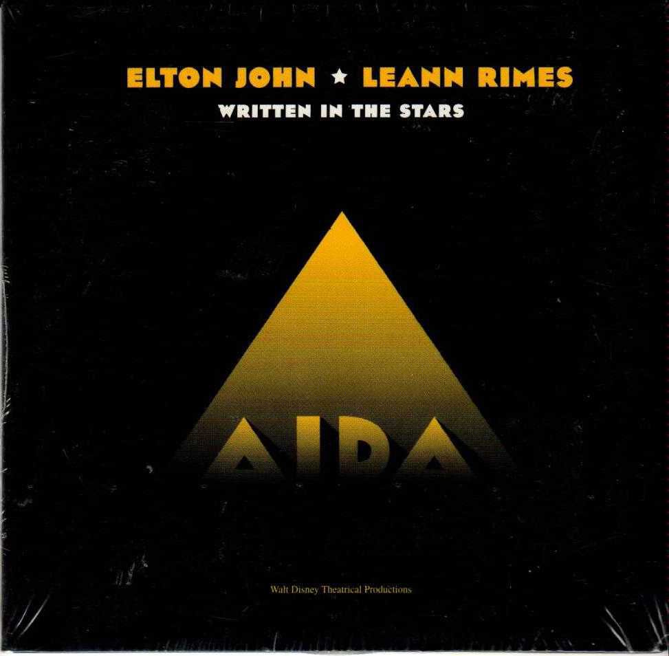 ELTON JOHN & LEANN RIMES Written In The Stars 1999 US 3 Track CD Single