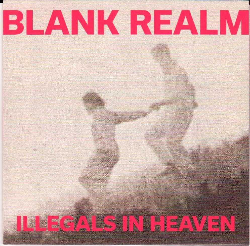 BLANK REALM Illegals In Heaven 2015 US 9 Track Promotional CD Album