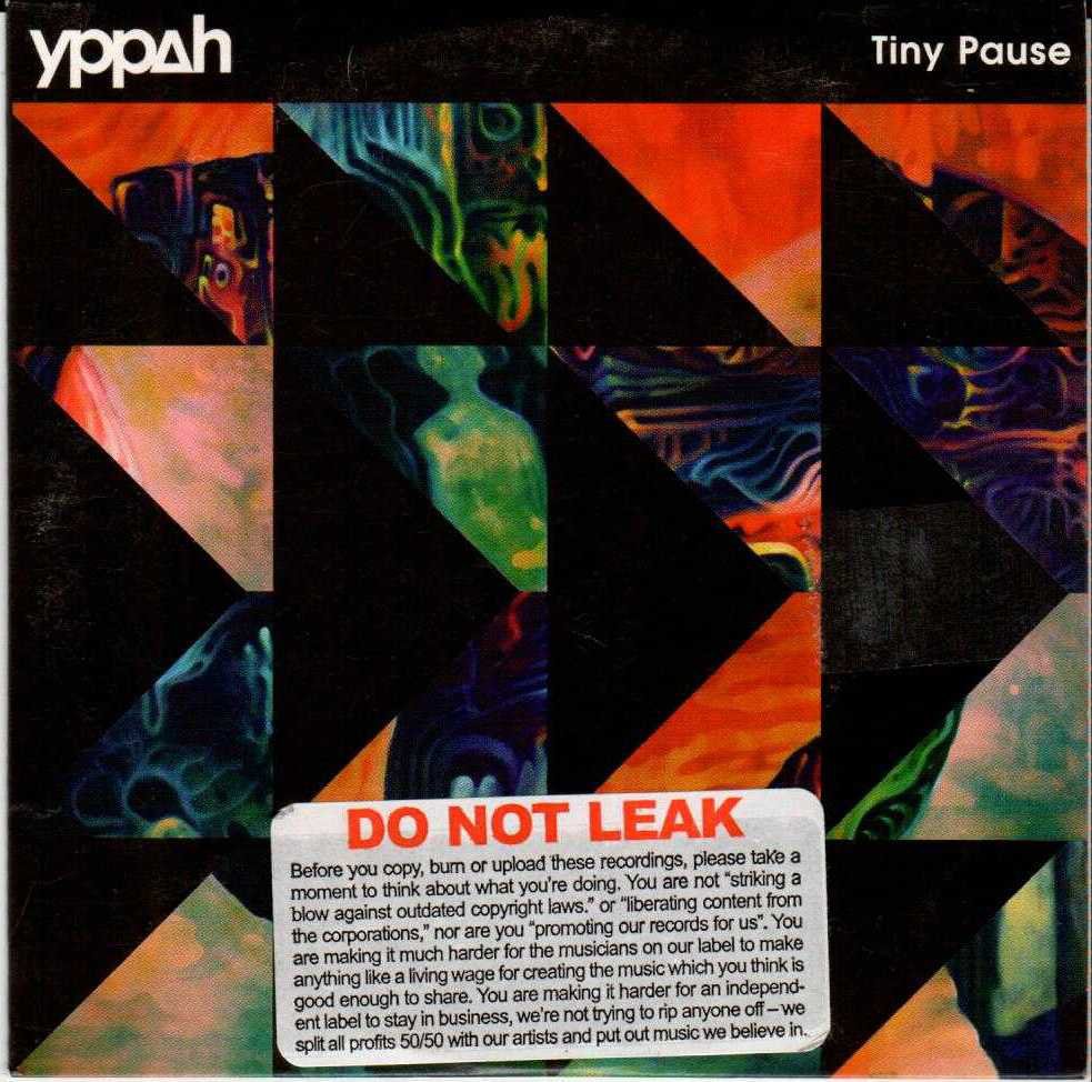 YPPAH Tiny Pause 2015 European 9 Track Promotional CD Album