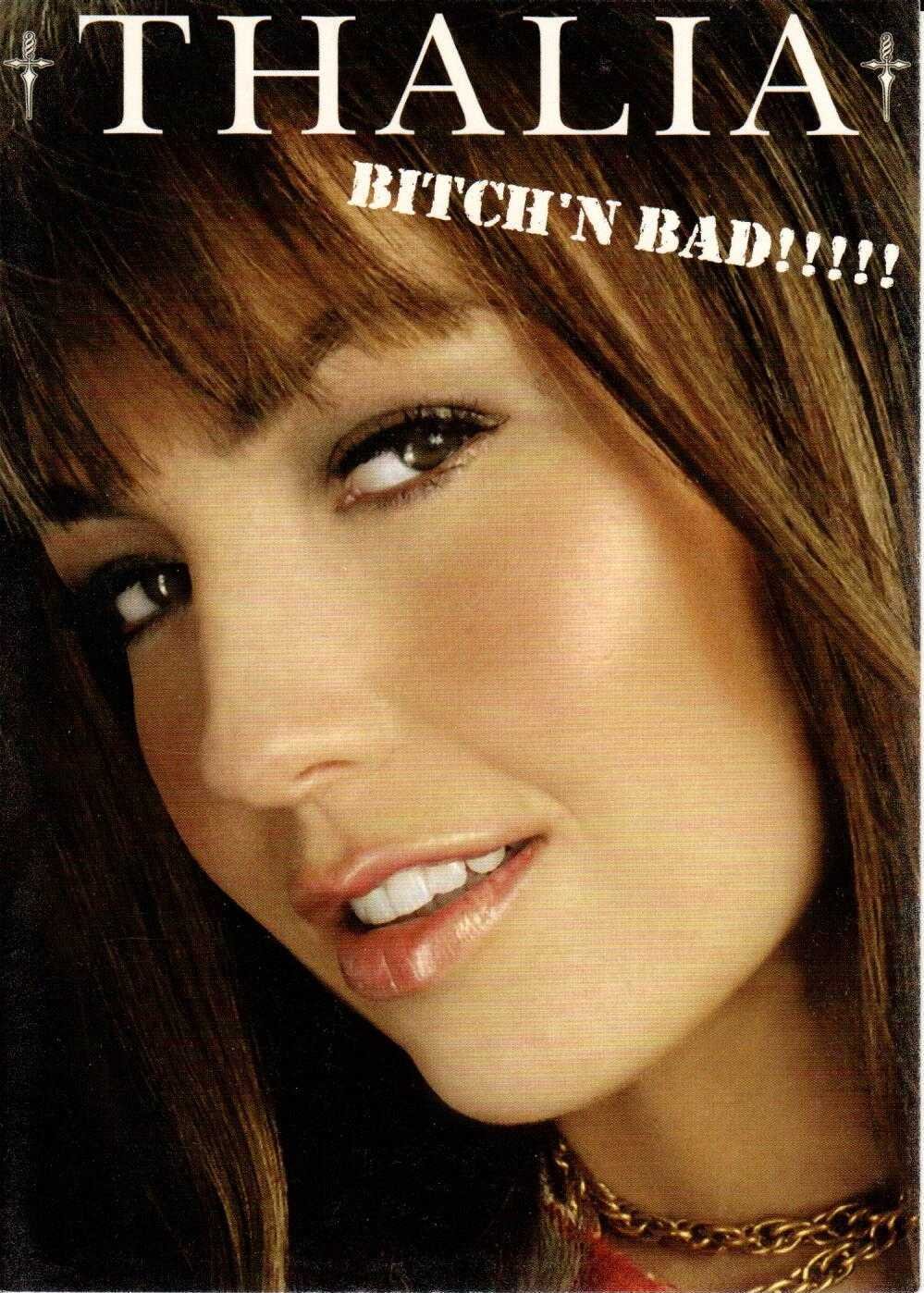THALIA Bitch'n Bad 2000 US 5" X 7" Official Two Sided Postcard