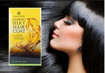 Ginseng Silky Hair Coat -Regrowth Repair Treatment Serum Natural Herbal Extract