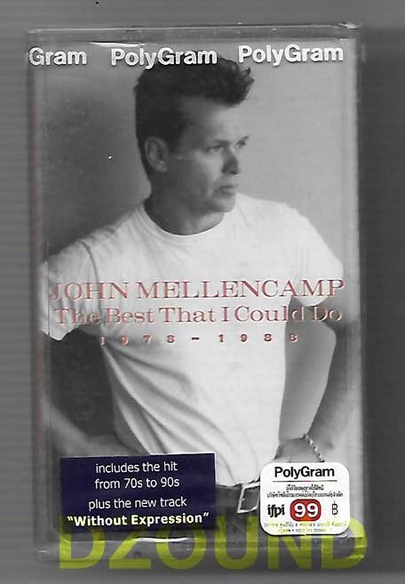 JOHN MELLENCAMP - THE BEST THAT I COULD DO 1978-1988 - CASSETTE 1997