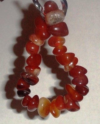 Carnelian Shade Stone Bracelet
