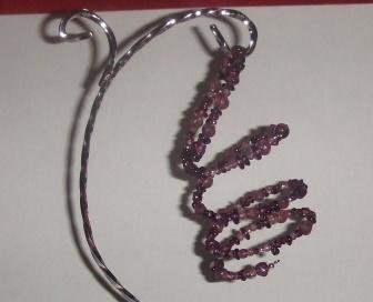Grape Spiral Bracelet