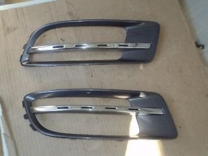 07-09 MAZDA CX-9 FRONT BUMPER LEFT AND RIGHT FOG LIGHTS GRILLES