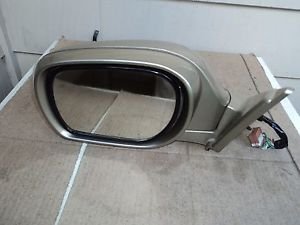 2002-2006 INFINITI M45 DRIVER LEFT SIDE DOOR MIRROR METALLIC GOLD 12 WIRES OEM