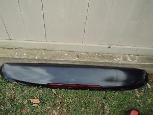 04 CHEVROLET TRAILBLAZER REAR SPOILER W/2 SEATS 3RD BRAKE LIGHT CHARCOAL GREY